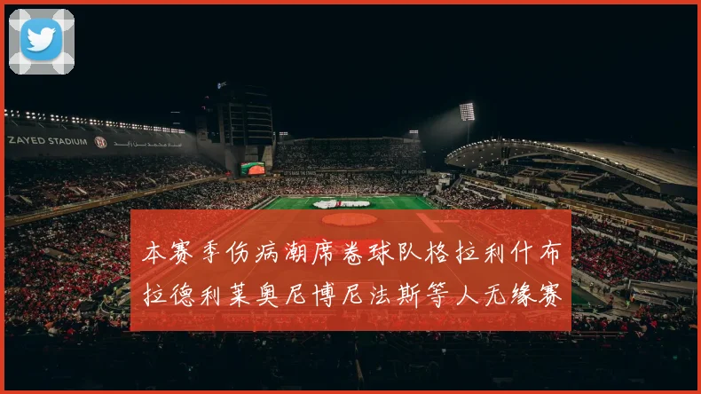 本赛季伤病潮席卷球队格拉利什布拉德利莱奥尼博尼法斯等人无缘赛季余下比赛